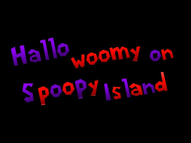 Hallowoomy on Spoopy Island